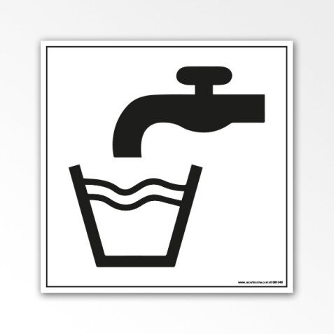 Panneau d'information - Eau potable - Décret n°2020-1724 - Plusieurs tailles - Plusieurs matériaux