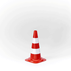 Cône de chantier ECO et léger - Orange - Polyéthylène