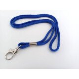 Cordon - Pour sifflet ou badge - 90 cm - Bleu