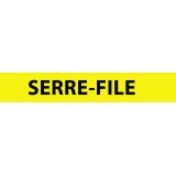 Brassard - Serre-File auto-enroulant réfléchissant - 340 x 30 mm - Vinyle rétro-réfléchissant