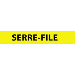 Brassard - Serre-File auto-enroulant réfléchissant - 340 x 30 mm - Vinyle rétro-réfléchissant