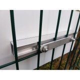 Rail de Fixation Adhésif - 175 mm - Inox