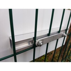 Rail de Fixation Adhésif - 175 mm - Inox