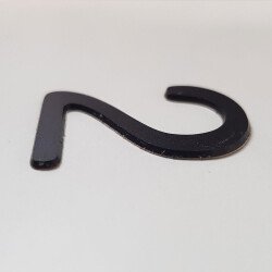 Chiffres en relief adhésif pour plaque de porte de 0 à 9