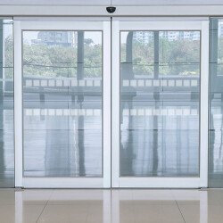Bandes de Signalisation pour Surfaces Vitrées - Carrés Dépolis - 5 cm x 10 m