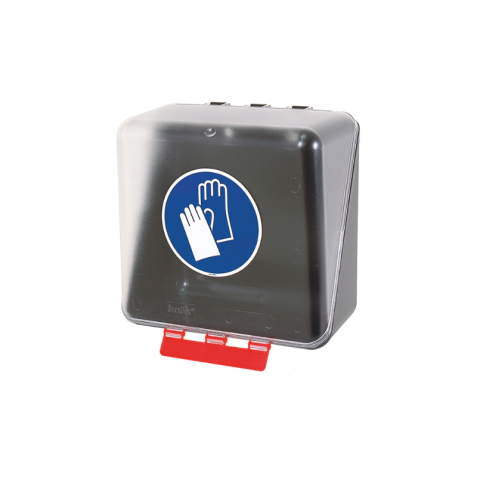Boîte de rangement EPI - EPIBoite transparente pour gants de protection  - Mini