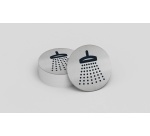 Panneau d'information - Pictogramme Douche - 83 mm - Acier brossé