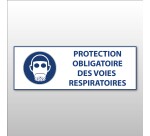 Panneau obligation - Protection des voies respiratoires - ISO 7010
