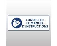 Panneau - Consulter le manuel d'instructions - M002 - ISO 7010