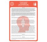 Panneau - Lutte contre les discriminations - Papier plastifié A3