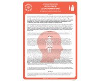 Panneau - Lutte contre les discriminations - Papier plastifié A3