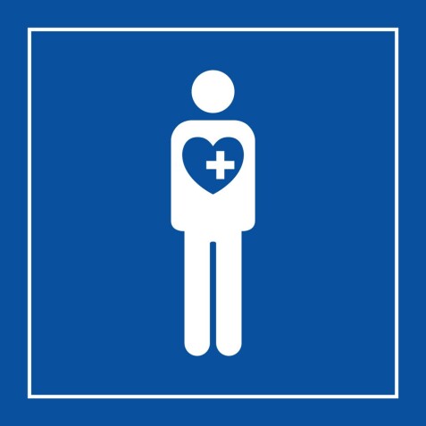 Panneau - Accès prioritaire troubles - PI PF 057 - ISO 7001