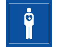 Panneau - Accès prioritaire troubles - PI PF 057 - ISO 7001