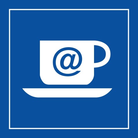 Panneau d'information - Signalétique Cybercafé - ISO 7001