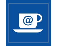 Panneau d'information - Signalétique Cybercafé - ISO 7001