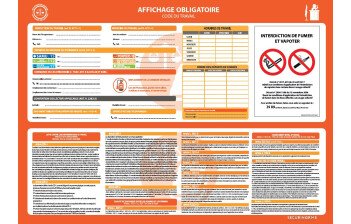Affichage légal