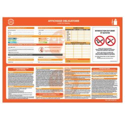 Affiche entreprise 11-49 salariés - A3 - Vinyle plastifié