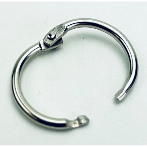 Anneaux sécurisés pour panneaux suspendus - Métal - Ø19mm -  2 ex