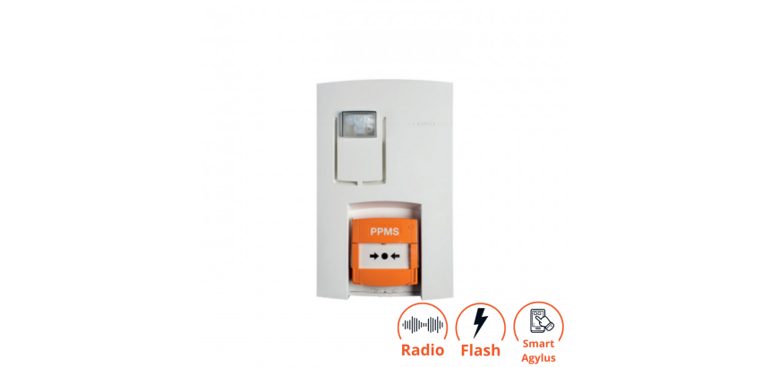 Alarme de Sécurité PPMS 230V - Radio, AGYLUS et flash - NFS 32001
