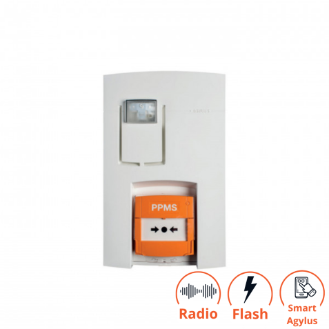 Alarme de Sécurité PPMS - Radio, AGYLUS et flash - NFS 32001
