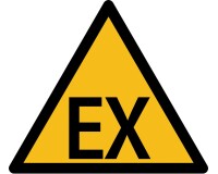 Signalétique de danger - Atmosphère explosive - W021 - ISO 7010