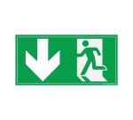 Panneau d'évacuation - Pictogramme Sortie de secours - ISO 7010