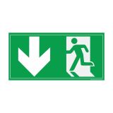 Panneau d'évacuation - Pictogramme Sortie de secours - ISO 7010