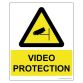 Panneau  Vidéo Protection - 300 x 250 mm