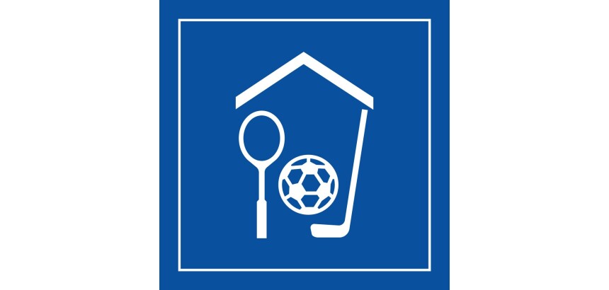 Pictogramme d'information - Gymnase/salle de sport - ISO 7001