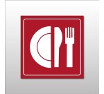 Signalétique restaurant - Pictogramme Restaurant - Gravoply