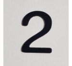 Chiffres en relief adhésif pour plaque de porte de 0 à 9