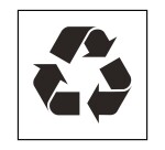 Panneau Tri Sélectif - Pictogramme recyclage Poubelle - Gravoply