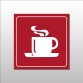 Panneau d'information - Cafétéria Tasse Chaude - Gravoply