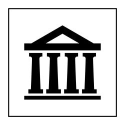 Panneau d'information - Pictograme Musée - ISO 7001 - Gravoply