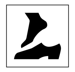 Panneau d'information - Retirer ses chaussures - ISO 7001