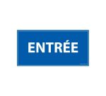 Panneau d'information - Entrée - 200 x 400 mm - Dibond