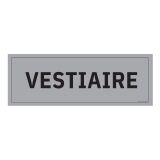 Plaque de porte VESTIAIRE