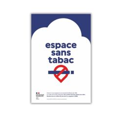 Panneau Espace sans tabac - Espace sans tabac