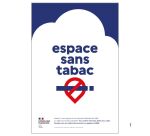 Panneau Espace sans tabac - Périmètre sans tabac