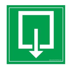 Evacuation Sortie de secours