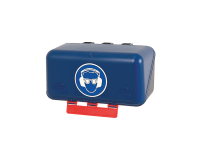 Boîte de rangement EPI - Protections oculaires et auditives - ABS  - Bleu - Mini