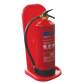 Socle porte-extincteurs - pour extincteurs de 6 à 12 kg et CO2 de 2 kg  - Rouge