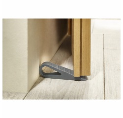 Bloque Porte et fenêtre SEBS robuste - Butée multifonctions  - Gris