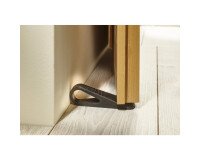 Bloque Porte et fenêtre SEBS robuste - Butée multifonctions   - Noir