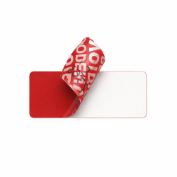 Étiquettes scellé de sécurité - Adhésif avec/sans transfert - 1000 ex