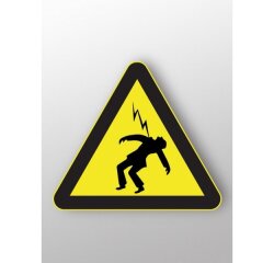 Signalétique de danger - Haute tension - W012 - ISO 7010