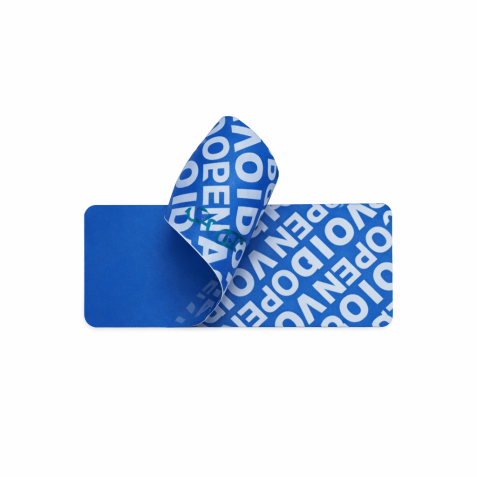 Étiquettes scellé de sécurité - Adhésif avec/sans transfert - 1000 ex