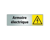 Panneau danger -  Pictogramme Armoire électrique - W012 - ISO 7010