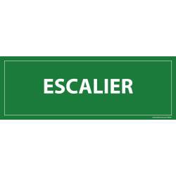 Panneau - Escalier - ISO 7010  - 210 x 75 mm - PVC