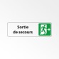 Signalétique d'évacuation - Panneau Sortie de Secours - Droite